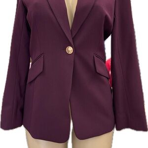 Tahari Deep Purple Women's Blazer